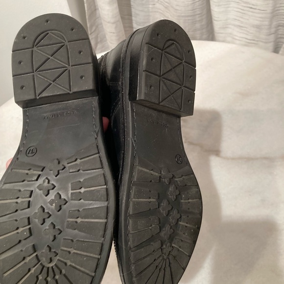 🔸NWB🔸L’idea Stud Toe Combat Ankle Boots - Picture 10 of 14